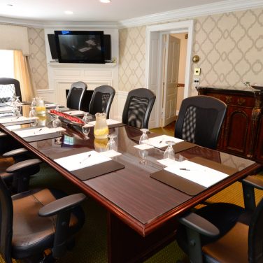 conference room at the Nassau Inn