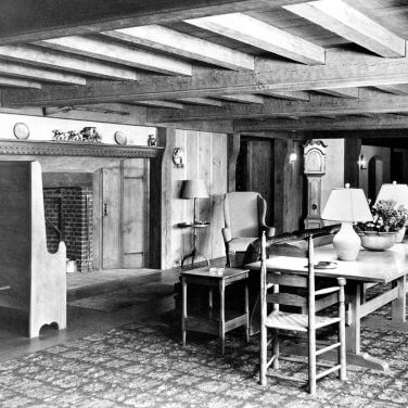 black and white original photo of historic Nassau Inn