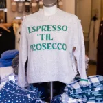 2025 winter lace silhouettes espresso crewneck