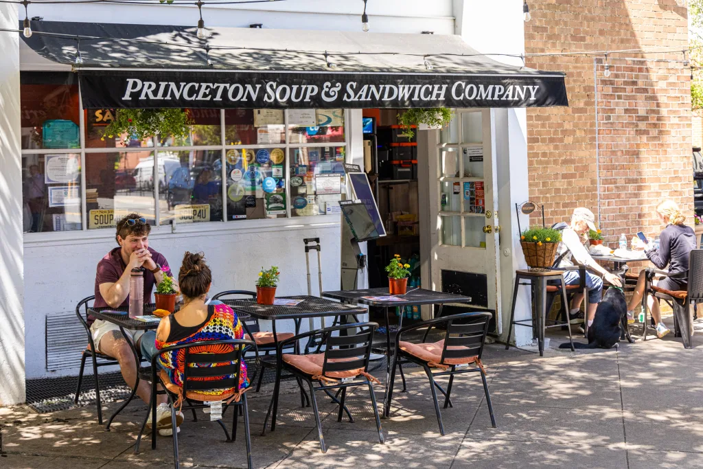 outside exteriors of princeton soup & sandwich