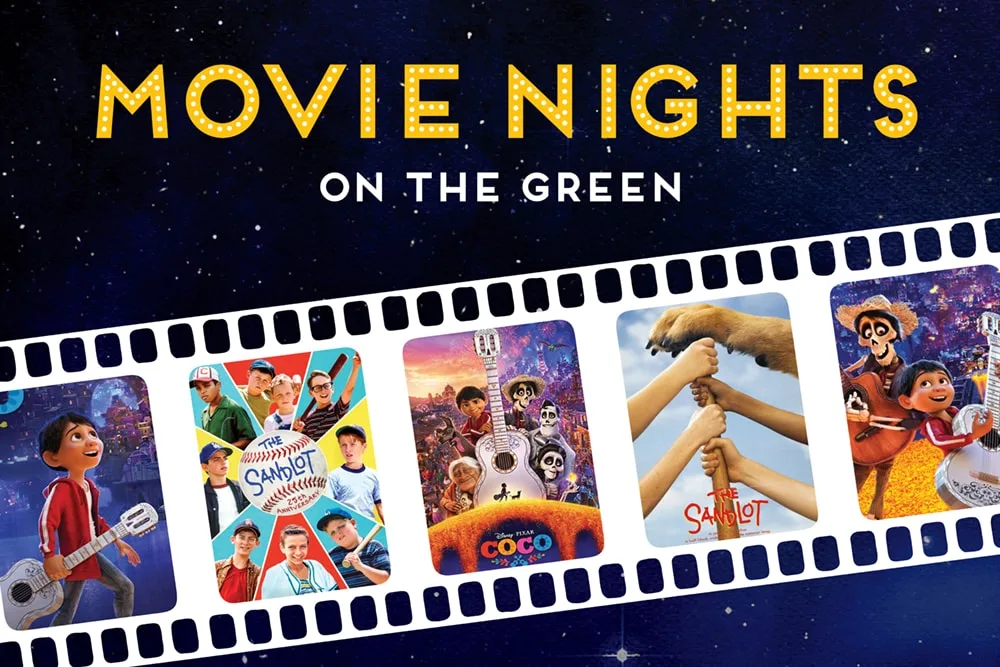 Summer Movies on the Green – July 12th & August 2nd
