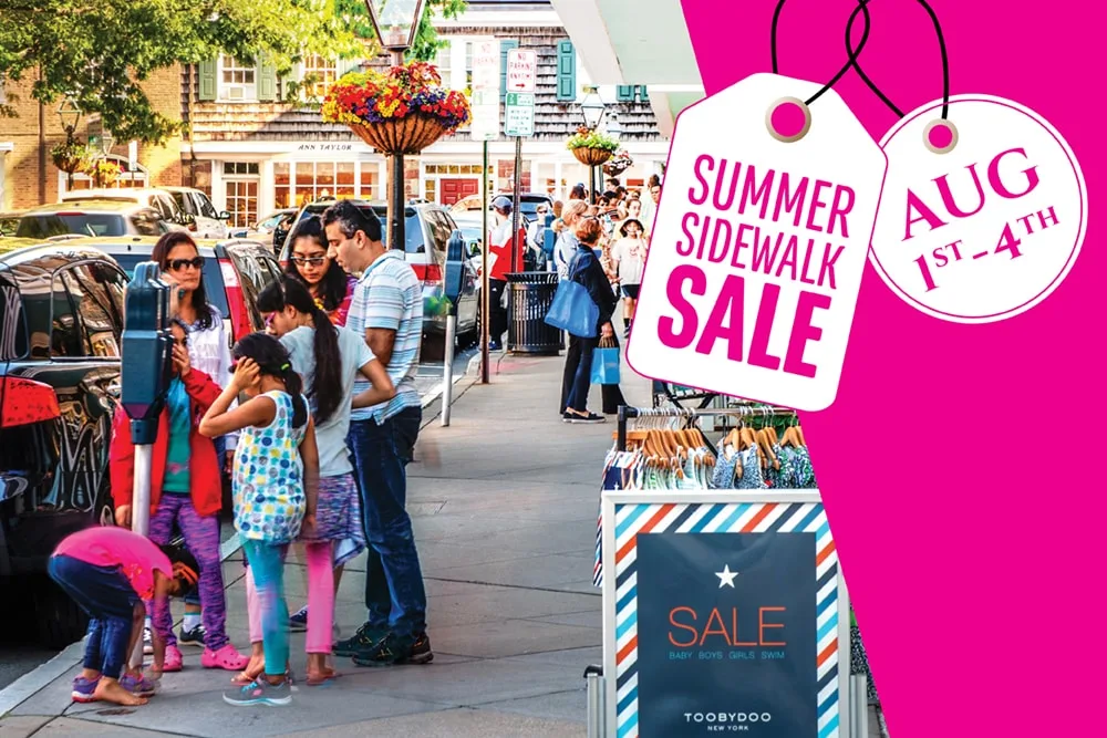 Summer Sidewalk Sale 2019 – Thursday, August 1st to Sunday, August 4th