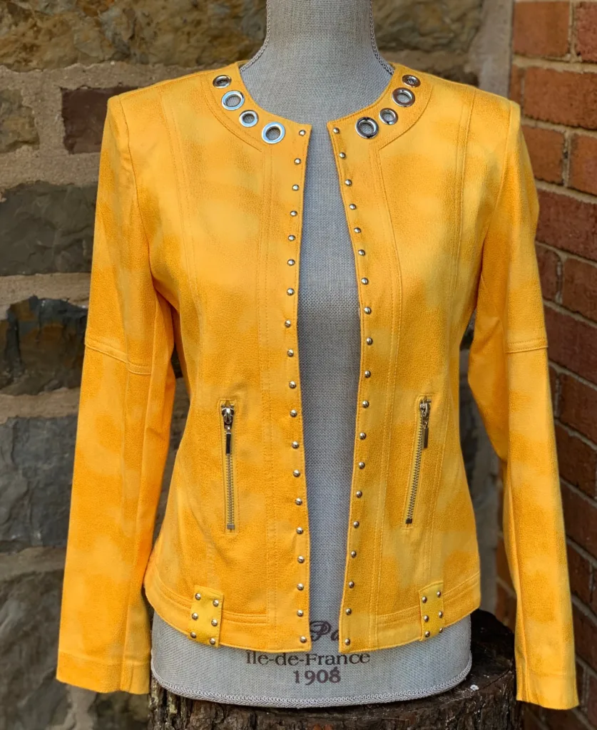bright yellow jacket
