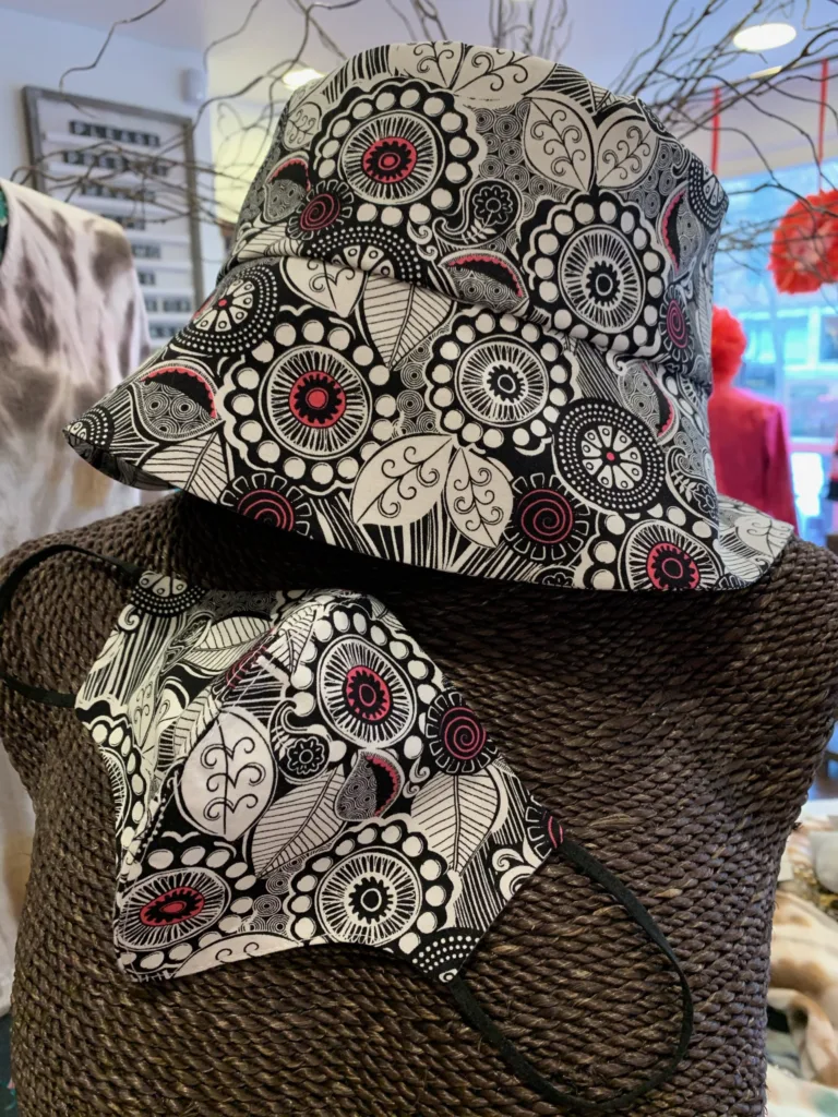 hat and mask