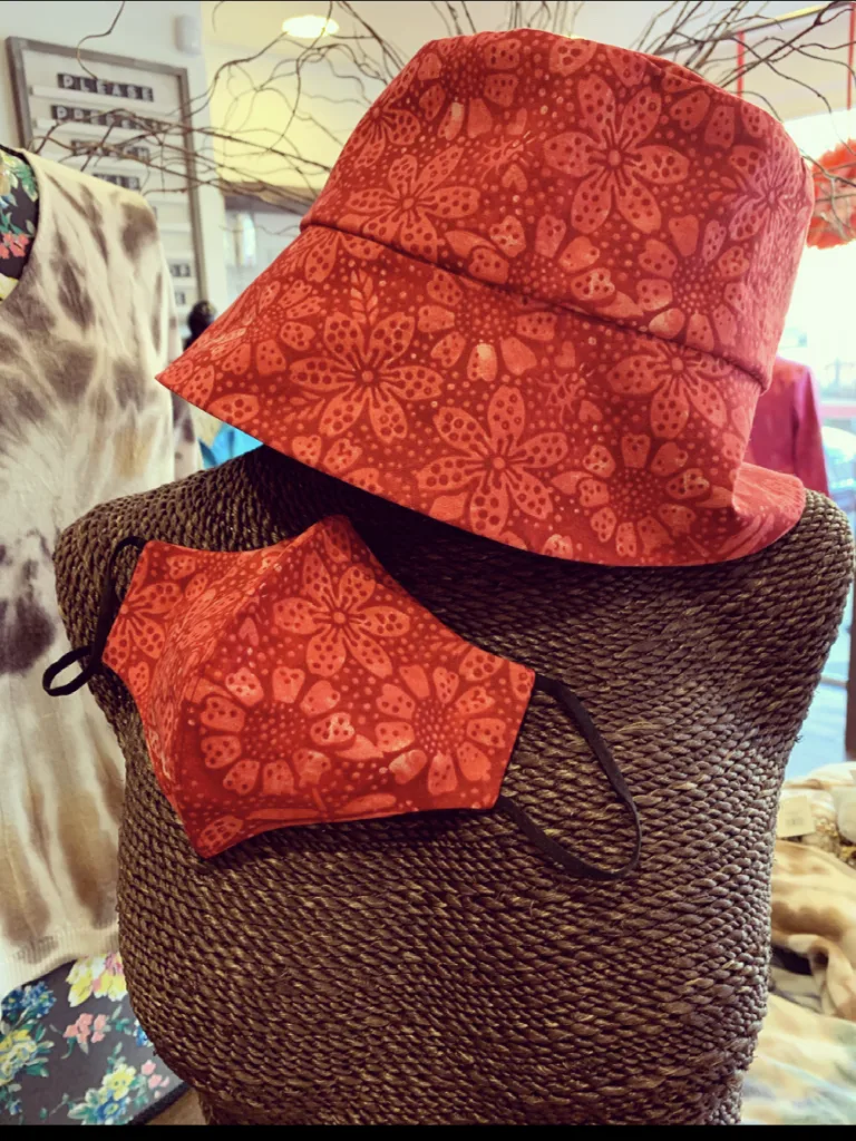 hat and mask