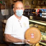 olsson's rudy holding a wheel