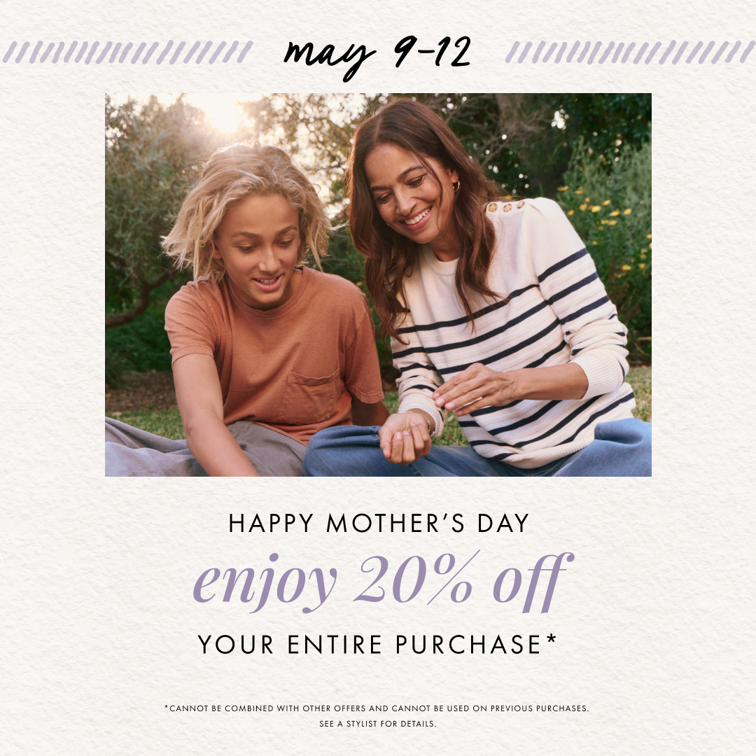 NIC + ZOE mother's day sale