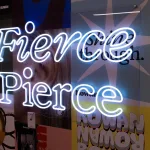 rowan neon sign fierce pierce