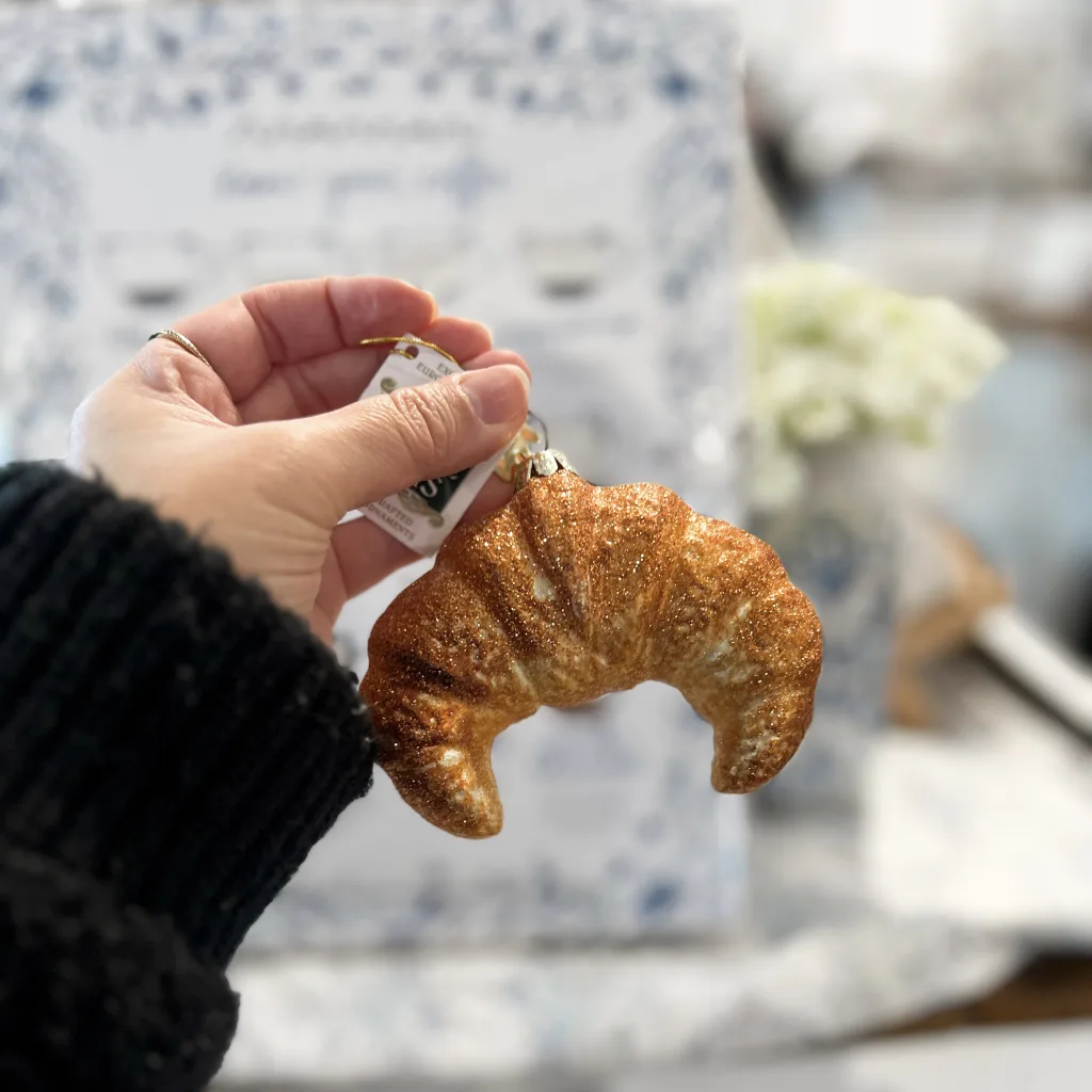 maman croissant ornament