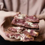 white chocolate raspberry rose cookie maman