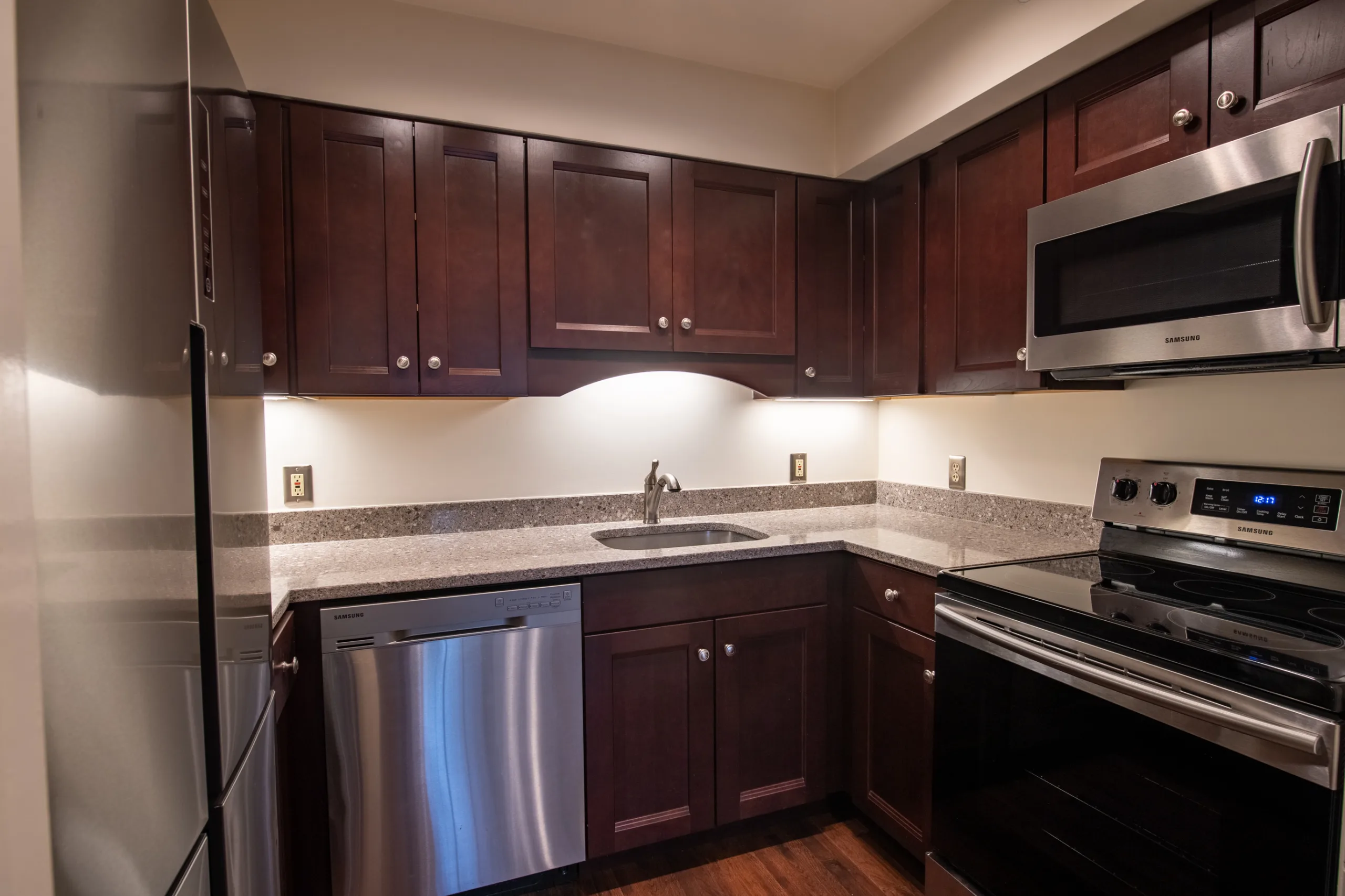 palmer apartment interior kitchen