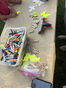 homefront crafts at square after sunset 