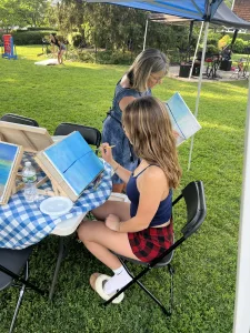 cranbury art gallery outdoor painting