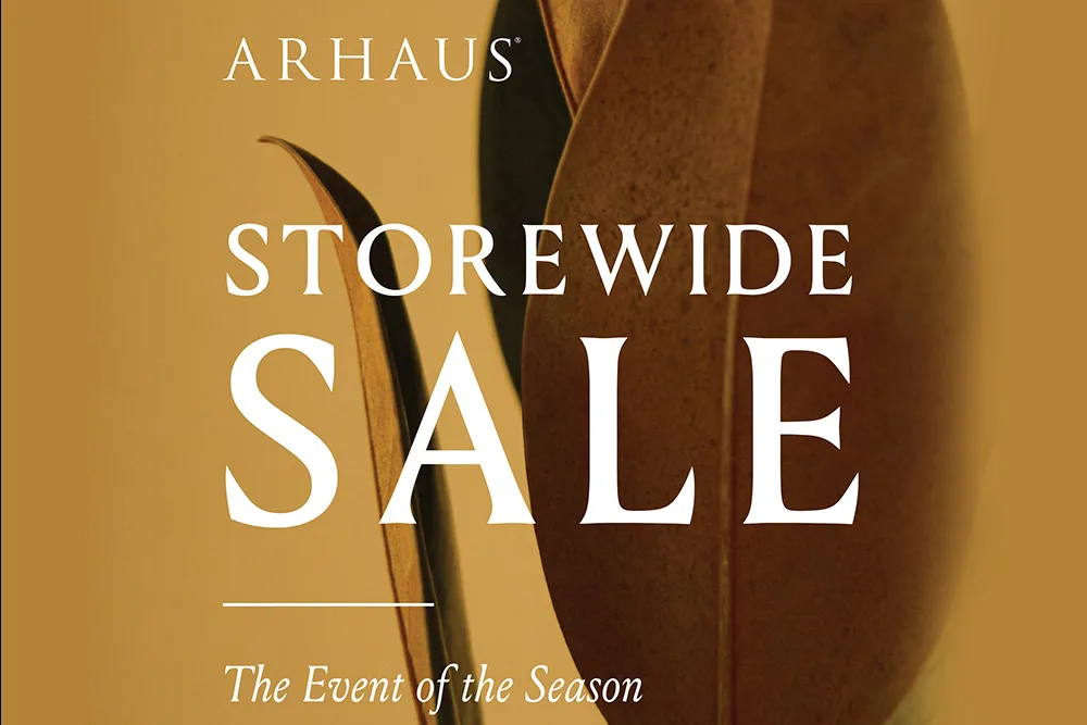 arhaus storewide sale