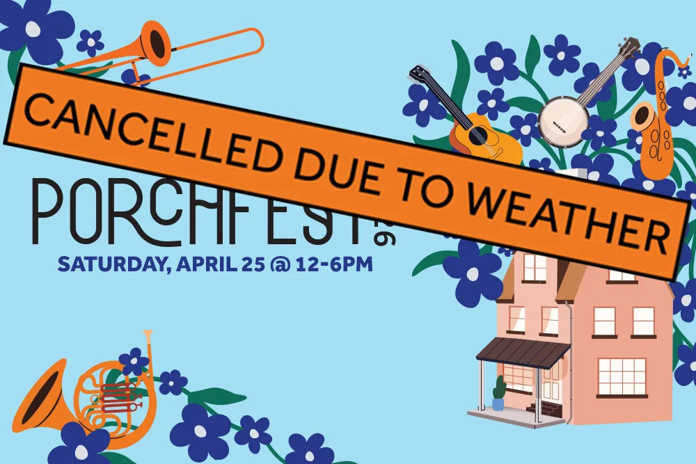 porchfest cancelled