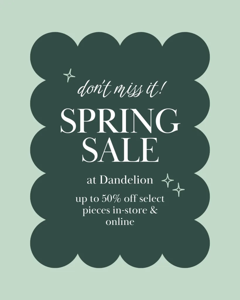 spring sale