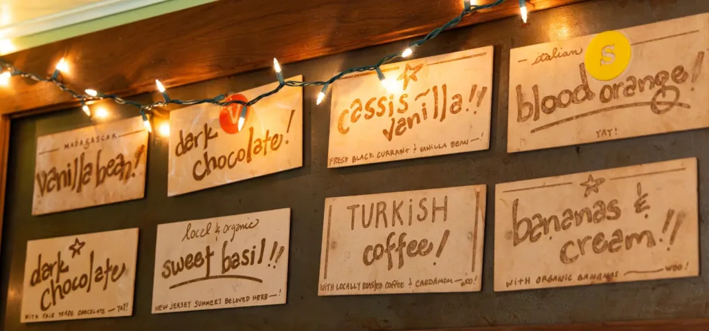 custom ice cream flavors for bridal shower nj