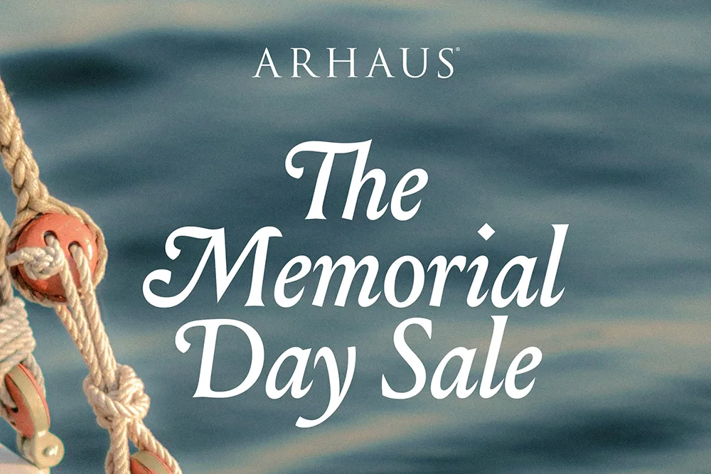 arhaus memorial day