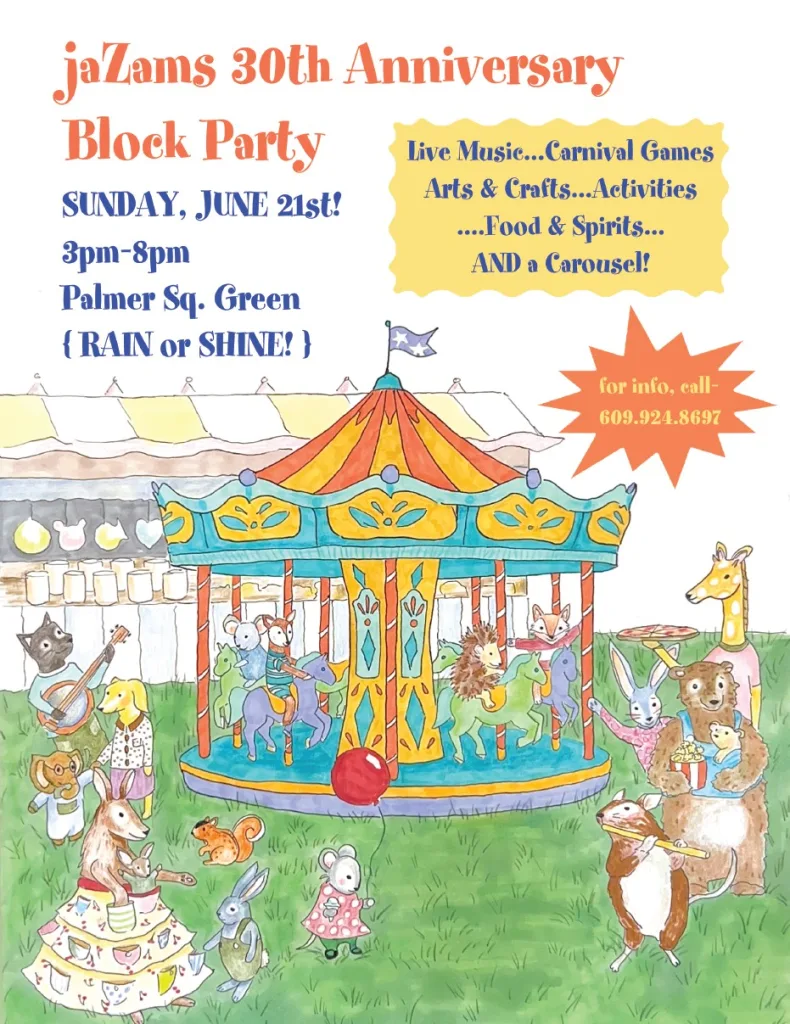jazams block party poster