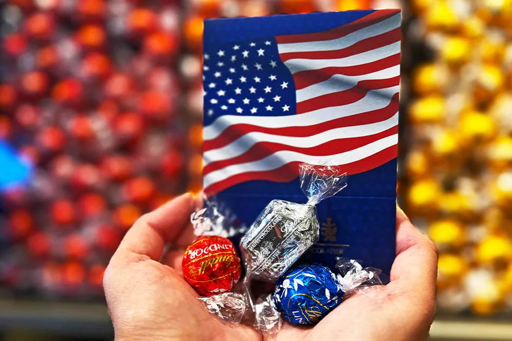lindt fourth of july
