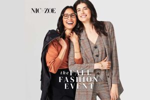 two women posing in Nic+Zoe clothing