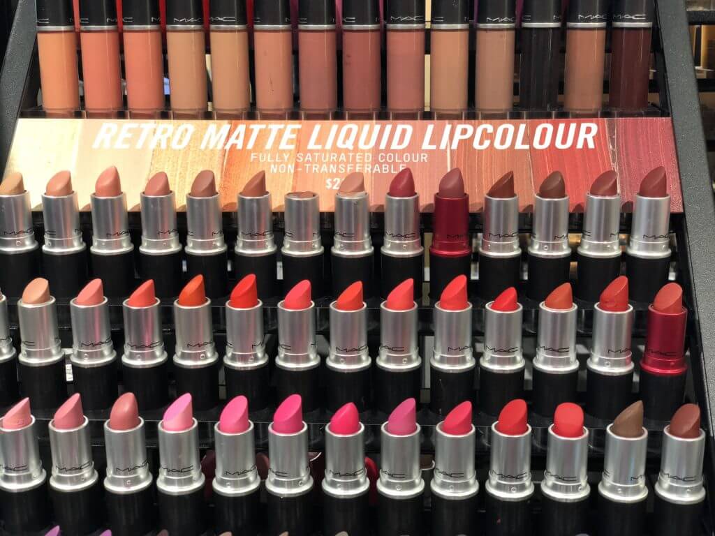 assorted lipsticks