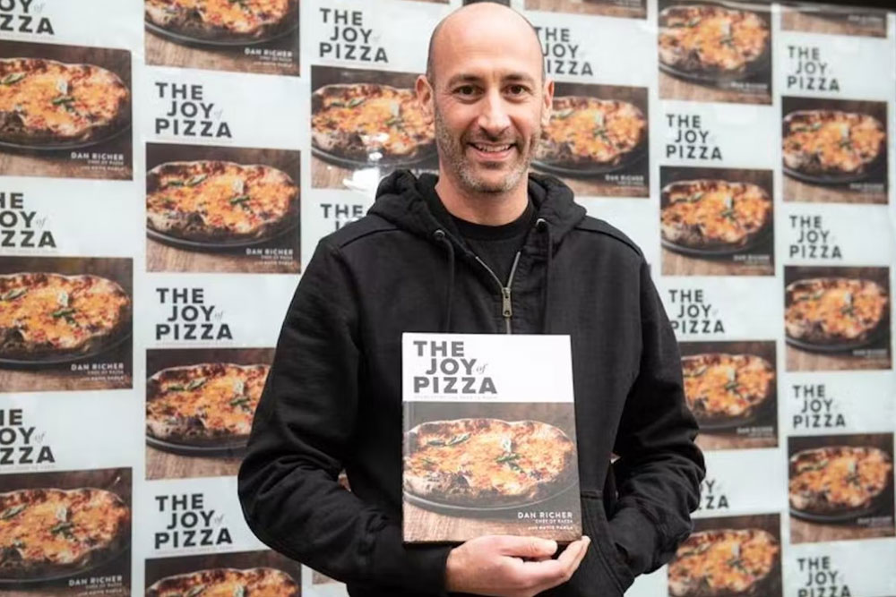 The Joy of Pizza book signing