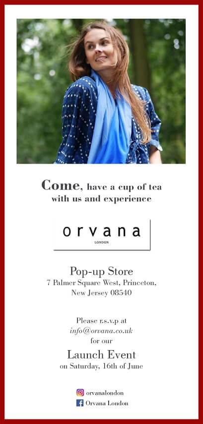 orvana london launch party poster
