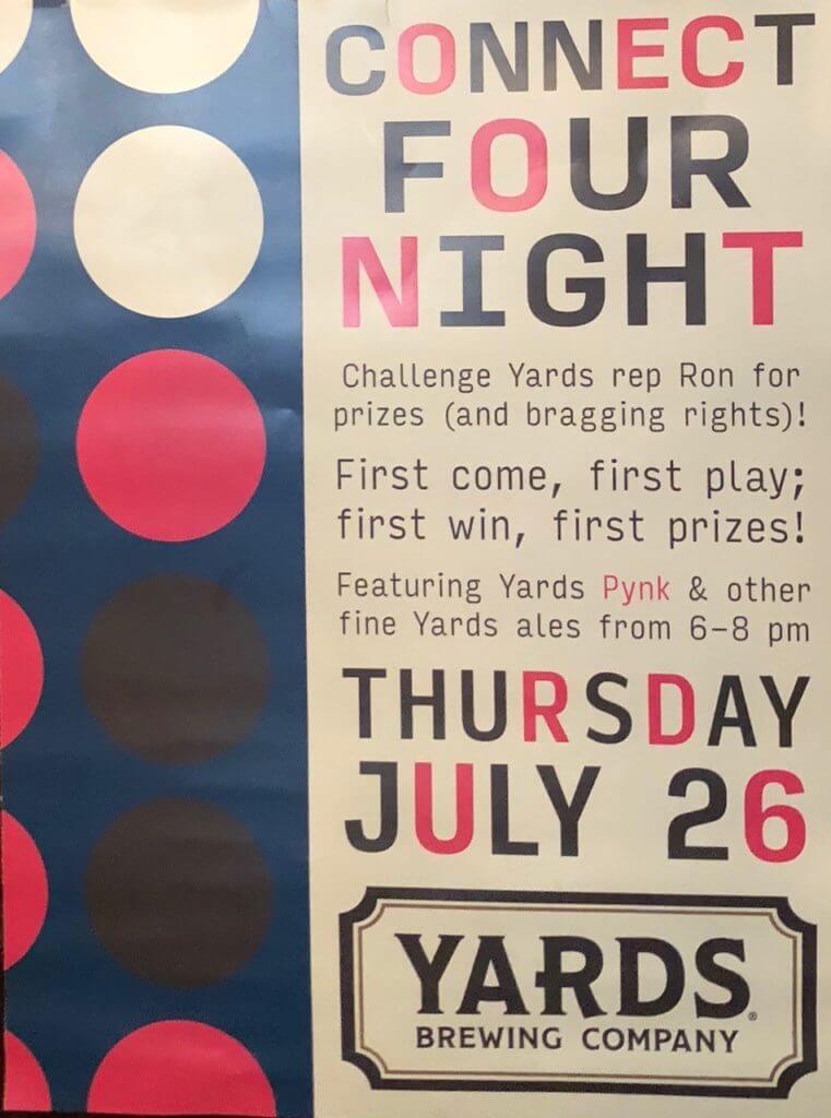 connect four night poster