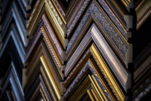 close up of intricate details on multiple frames