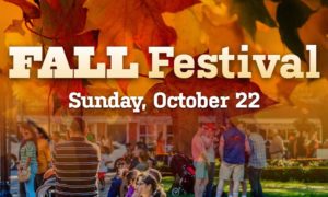Fall Festival 2017 event poster
