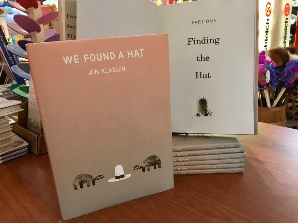 we found a hat and finding a hat books