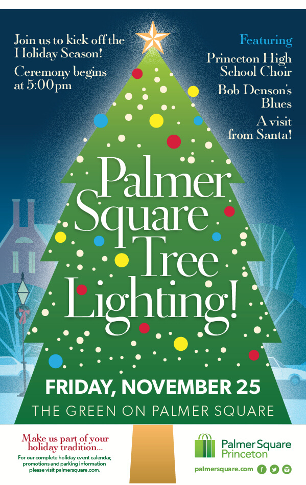 Palmer Square Tree Lighting event poster